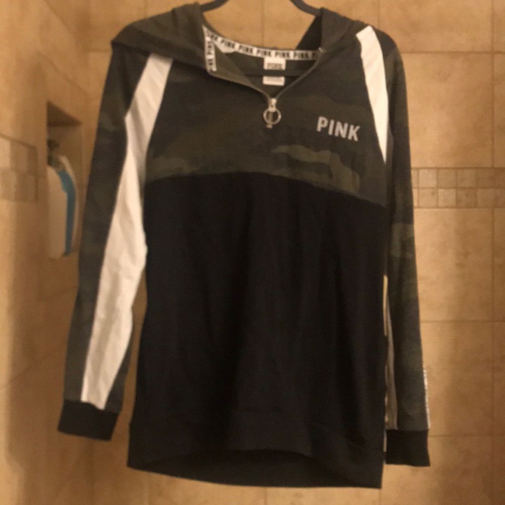 Camouflage Pink pull-over